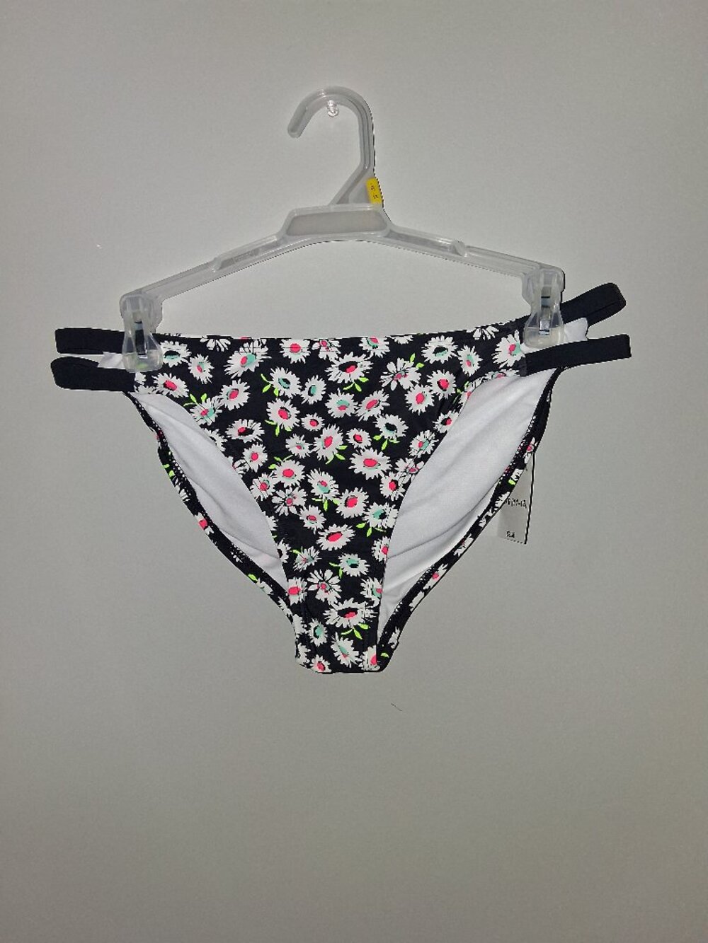 Elegant Daisy Floral Bikini Bottom